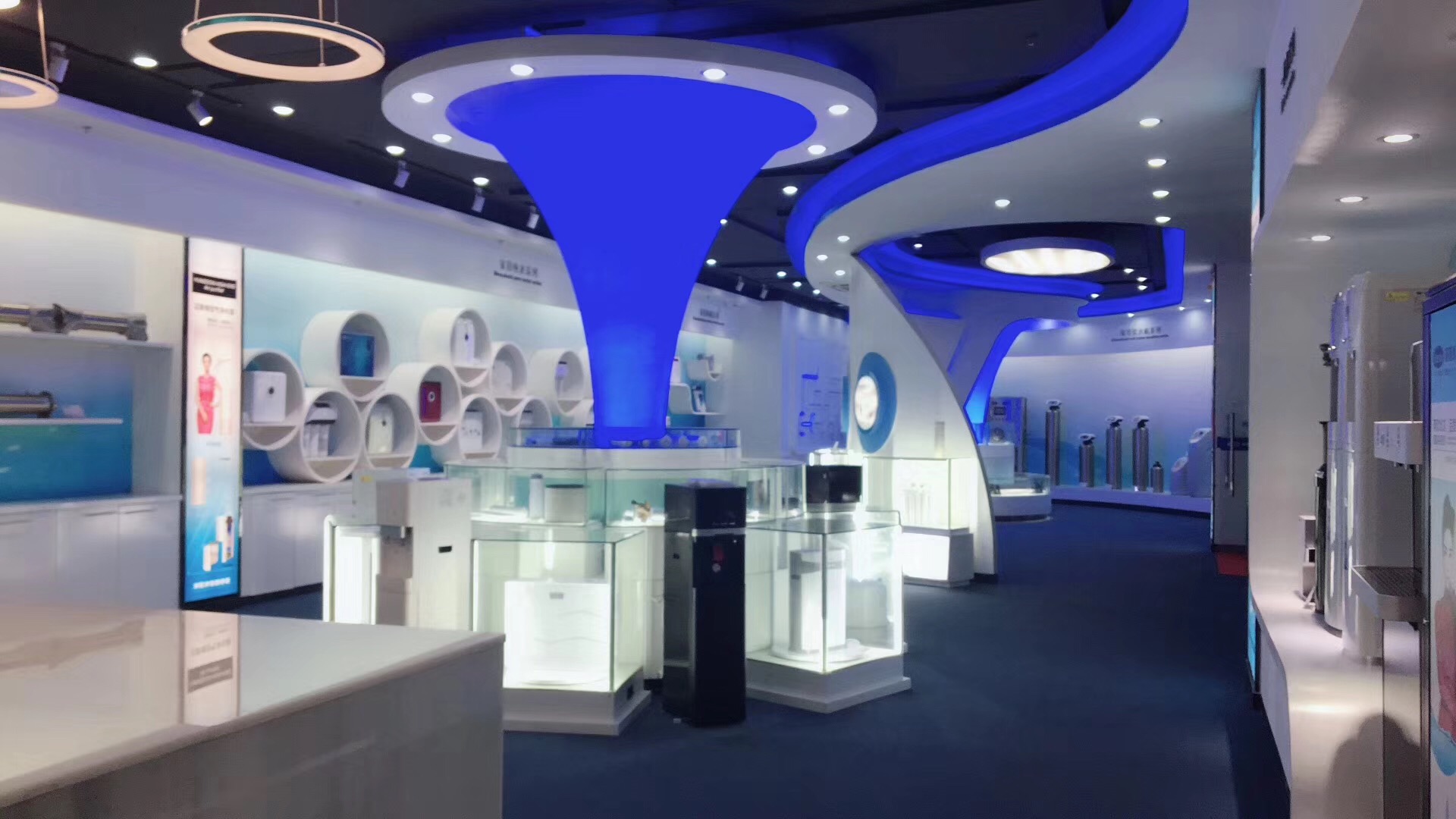 汉斯顿净水器展厅升级 新面貌新视界